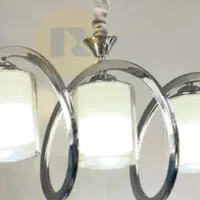 لوستر فنری کروم|لوستر و چراغ آویز|تبریز, |دیوار