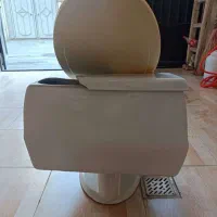 توالت فرنگی دست دوم سالم، فلاش‌تانک دار در مهاباد|لوازم سرویس بهداشتی|مهاباد (آذربایجان غربی), |دیوار