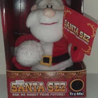 عروسک بابانوئل سانتا کلاوس سخنگو و متحرک Santa Sez