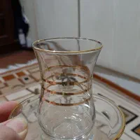 ظروف چایخوری ترک وسینی دو مدل وپارچ ولیوان
