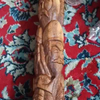 تنه قلیان چوب سرخه‌دار، رخ زده|کلکسیون و سرگرمی|گرگان, |دیوار