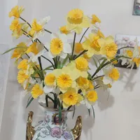 گل خارجی نرگس ۵شاخه|گل مصنوعی|ارومیه, |دیوار