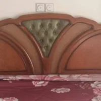 تخت دونفره چوبی|تخت و سرویس خواب|رامسر, |دیوار
