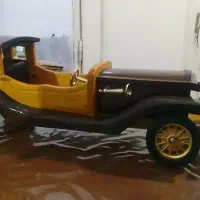 ماشین چوبی(تزئینی)|اسباببازی|قم, چهل درخت|دیوار