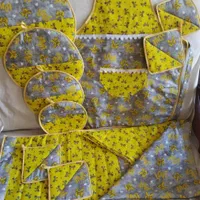 دوخت سرویس آشپزخونه و سرویس عروس|سفره، حوله، دستمال آشپزخانه|شهرکرد, |دیوار