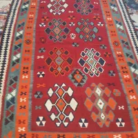 گلیم قدیمی دست باف سنتی