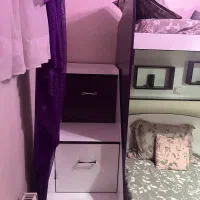 تخت خواب دو طبقه به همراه میز آینه|تخت و سرویس خواب|اصفهان, زیار|دیوار