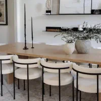 تدی نهارخوری|میز و صندلی غذاخوری|باغستان, |دیوار