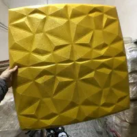 دیوار پوش فومی مدل کریستال طلایی پشت چسبدار|مصالح و تجهیزات ساختمان|رشت, بلوار گیلان|دیوار