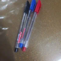 سلام  خودکار کیان صفا دارم رنگ آبی قرمز مشکی