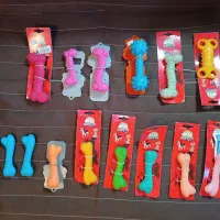 لوازم پت شاپ اسباب بازی و ظرف غذای سگ و گربه