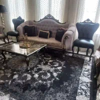 مبلمان ۹ نفره استیل کلاسیک