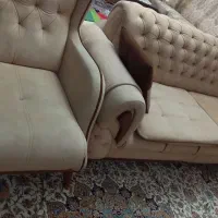 مبل چستر هشت نفره|مبلمان خانگی و میز عسلی|شبستر, |دیوار