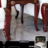 نقاش چوپ درمبل راحتی