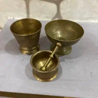کلکسیون سکه و لوازم برنجی قدیمی
