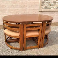 میز غذا خوری کمجا6نفره
