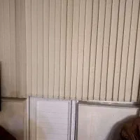 پرده کرکره با سرپرده در اندازه های مختلف