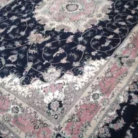 فرش ۱۲متری سالم سبز ویدونه سرمه ای ۹متری|فرش|قهدریجان, |دیوار