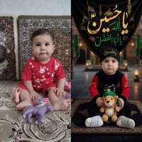 ادیت عکس نوزادی و بزرگسال