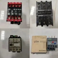 تعدادی لوازم صنعتی ، کنتاکتور ، اتومات پمپ