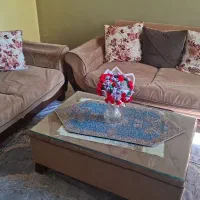 ۲دست مبل۵نفره و ۷نفره ال با پاف