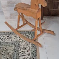 اسب چوبی،واکر چوبی،برای شادی و آرامش  کودک شما