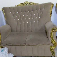 مبل ۷نفره سالم به علت کمبودجا