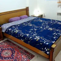 تختخواب دونفره و پاتختی