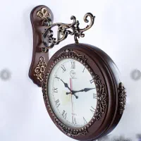ساعت دو طرفه الیپس|ساعت دیواری و تزئینی|کرج, گلستان|دیوار