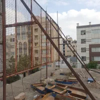 سازه فلزی ۳در۹ .چهار چوب فلزی قوطی