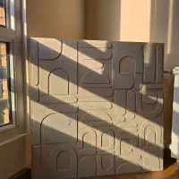 تابلو هندسی نسکافه ای|تابلو، نقاشی، عکس|تهران, فاطمی|دیوار