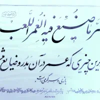 آموزش خصوصی خوشنویسی وانجام سفارشات خوشنویسی|خدمات آموزشی|بیجار, |دیوار
