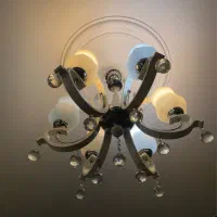 لوستر ۶شعله|لوستر و چراغ آویز|اندیشه, اندیشه فاز ۱|دیوار