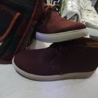 نیم بوت جیر زرشکی با ست کیفش .|کیف، کفش، کمربند|فردیس, شهرک هفده شهریور|دیوار