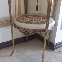 میز تلفن برنز