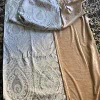 سه عدد پرده همراه والان ها