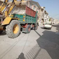 خاکبرداری با تراکتور بیل وششتن یکوصیصد|خدمات حمل و نقل|کرمانشاه, |دیوار