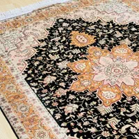 قالیچه ۳ متری تبریز طرح هریس مشکی|فرش|تهران, سلسبیل جنوبی|دیوار