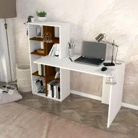 میز تحریر کتابخانه دار مدل ژاله یک|میز تحریر و کامپیوتر|تبریز, |دیوار