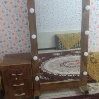 آینه هالیوودی چراغ دار به همراه کنسول
