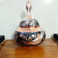 ظروف مسی شکلات خوری قندان گلدان جهیزیه|صنایع دستی و سایر لوازم تزئینی|تهران, امیریه|دیوار