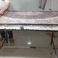 سرویس کلی فرش دستباف ( پرداخت و شیرازه و دارکشی)