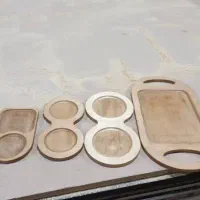 خدمات سی ان سی انواع ورق های چوبی