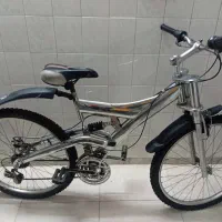 دوچرخه کوهستانی سایز 26 دوکمک (فروش فوری)