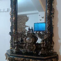 کنسول آینه و شمعدان