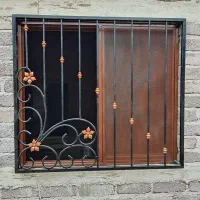 حفاظ و نرده درب کولر پنجره پله پمپ آب