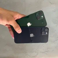 گوشی ایفون 13normal 128 دوسیم خیلی تمیز پک اصلی