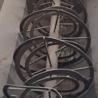 میکسر افقی دامداری گاوداری با دینام گیربکس در حد