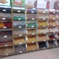 قفسه خشکبار  استند آبشاری طبقاتیmdf