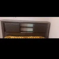 سرویس تختخواب بدون خوشخواب بوفه و کمد لباس ست